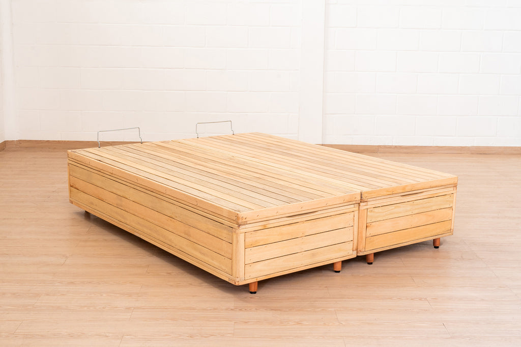 Cama Baú Rústica