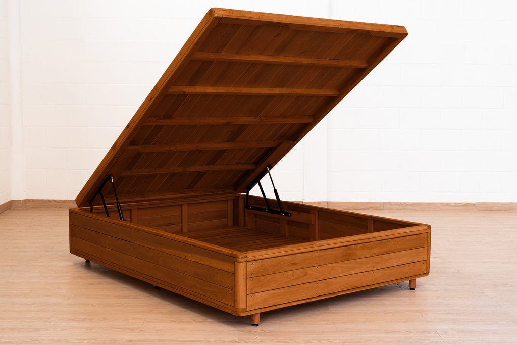 Cama Baú Rústica
